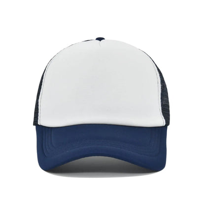15 Colors Mesh Baseball Cap Adjustable Snapback Hats For Women Men