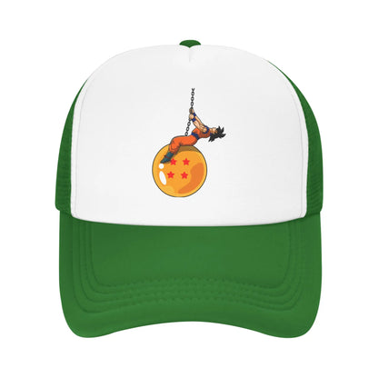 Wrecking Dragon Ball Saiyan Mesh Baseball Cap