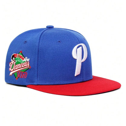 Unisex P Letter Embroidery Hip-hop Hats Baseball Caps Sunscreen Hat Snapback Caps