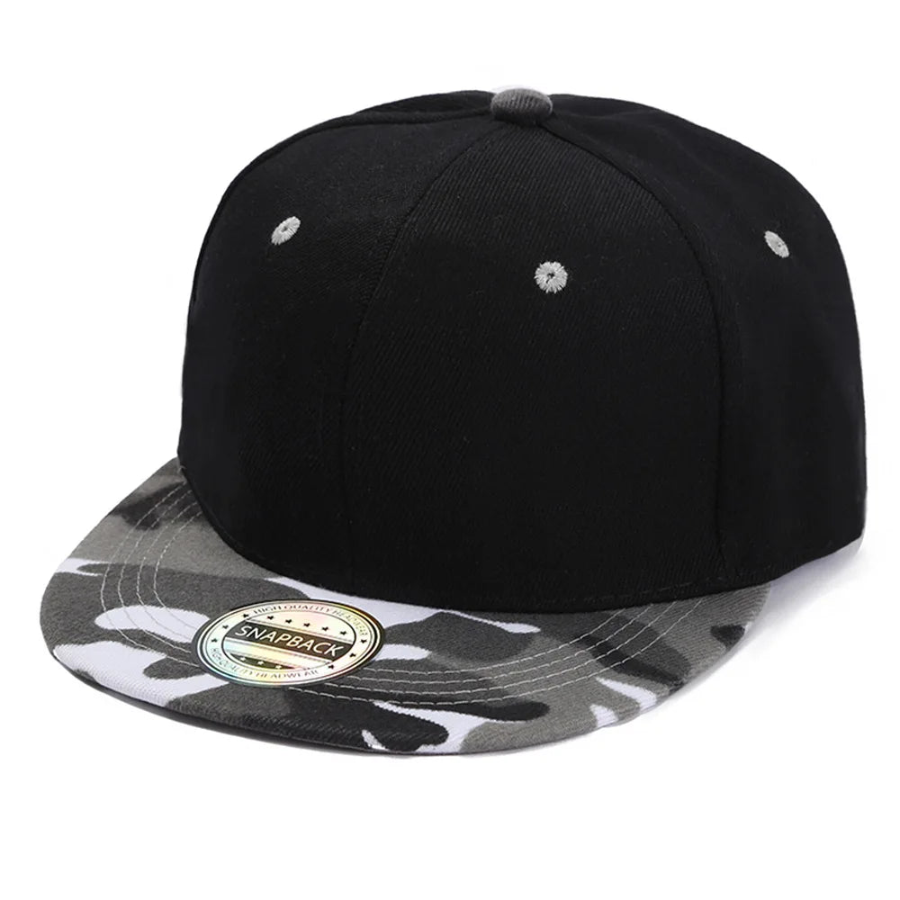 Fashion Unisex Baseball Cap Men Women Hip-hop Flat-brimmed Cap Outdoor