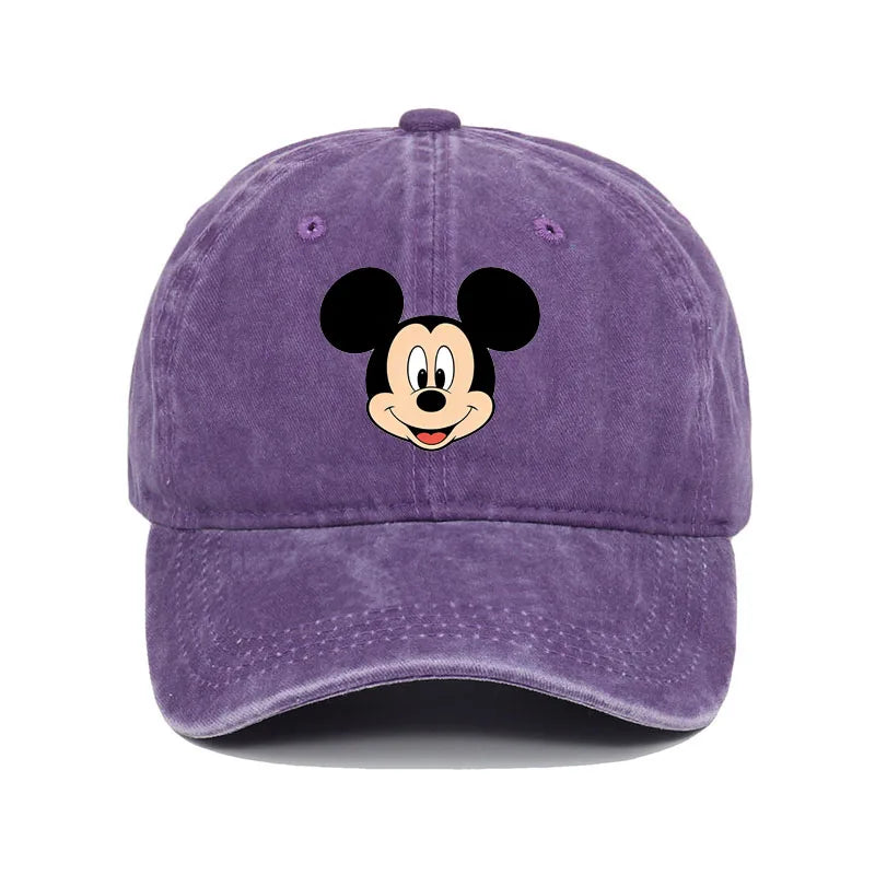 Mickey Mouse Print Kawaii Baseball Cap
