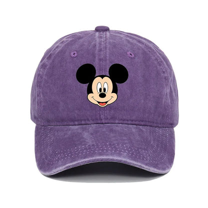 Mickey Mouse Print Kawaii Baseball Cap