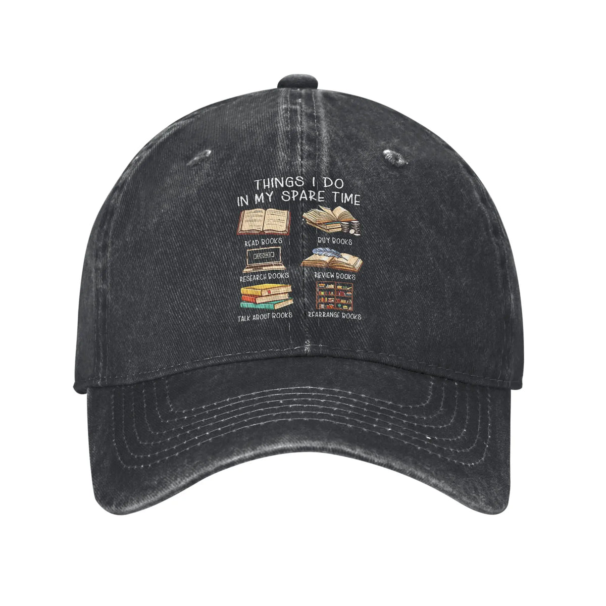 Things I Do in My Spare Time Chicken Lover Baseball Cap