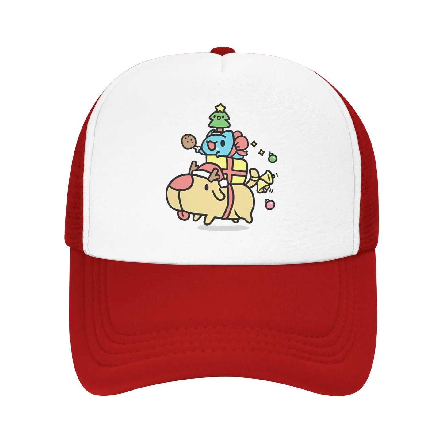 Men Women Bugcat Capoo Bug Cat Trucker Caps Mesh Baseball Cap