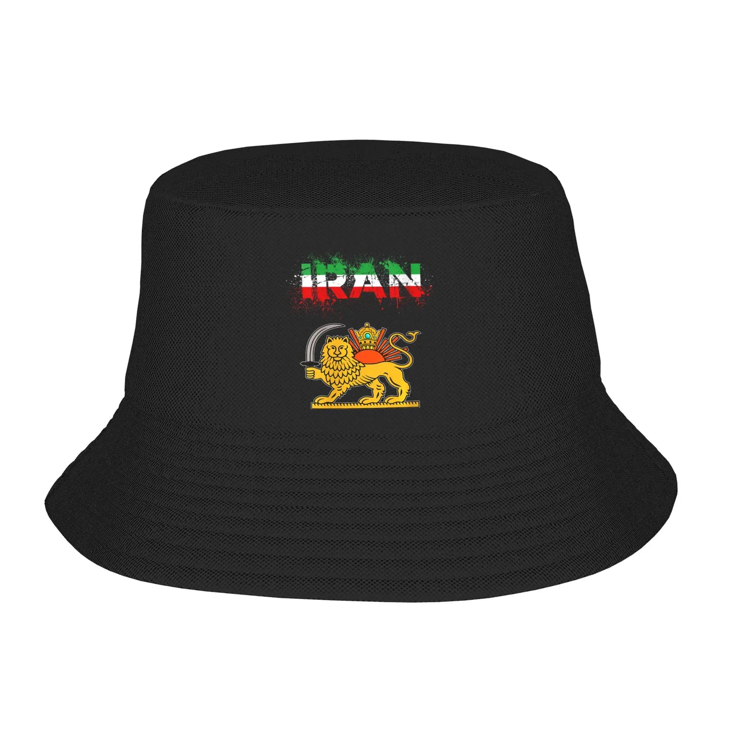 Iranian Make Iran Great Again Emblem Of Iran MIGA Bucket Hat