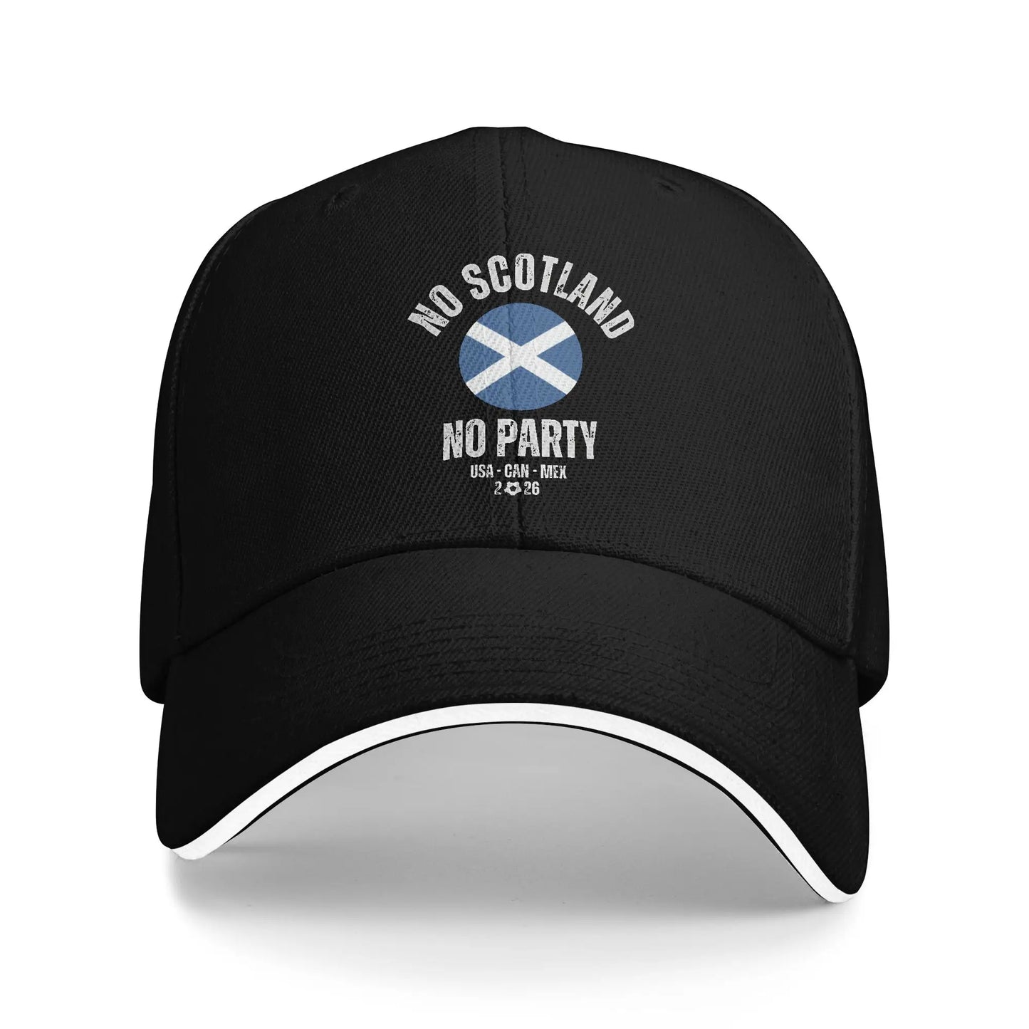 No Scotland No Party Beer Pixel Art Sandwich Cap Hip-Hop Baseball Caps