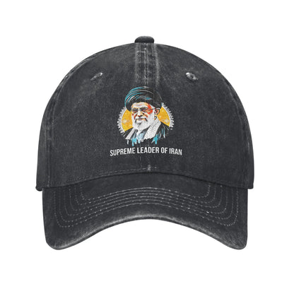 Ali Khamenei Supreme Leader of Iran Casual Baseball Cap