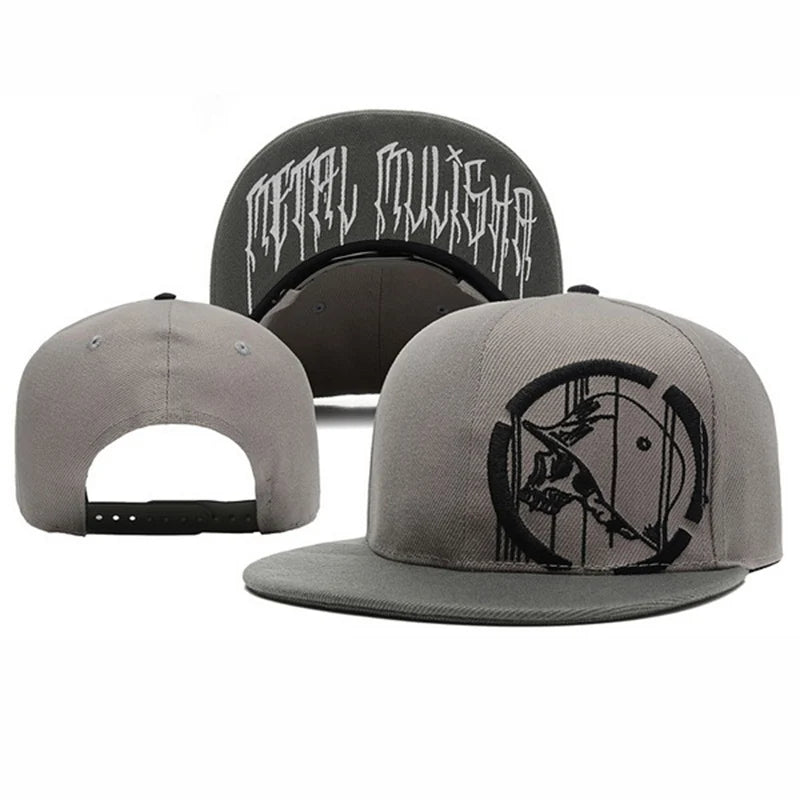 Metal Mulisha Men Women Baseball Cap Skull Embroidery Snapback Cap Hip Hop Hat