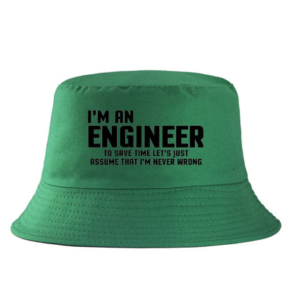 I Am Engineer Bucket Hat