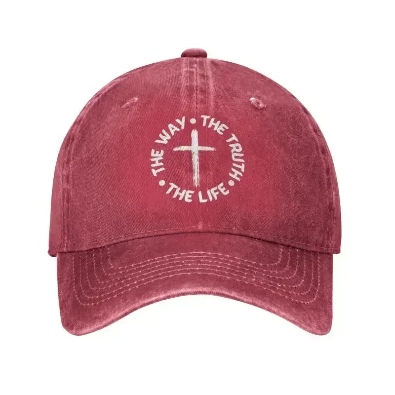 Fashion Cotton The Way Truth Life Christian Baseball Cap