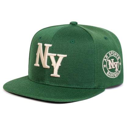 Unisex NY Letter Embroidery Hip-hop Hats Spring and Autumn