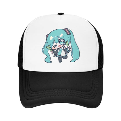 Hatsunes Mikus Vocaloid Trucker Hat Unisex Baseball Caps