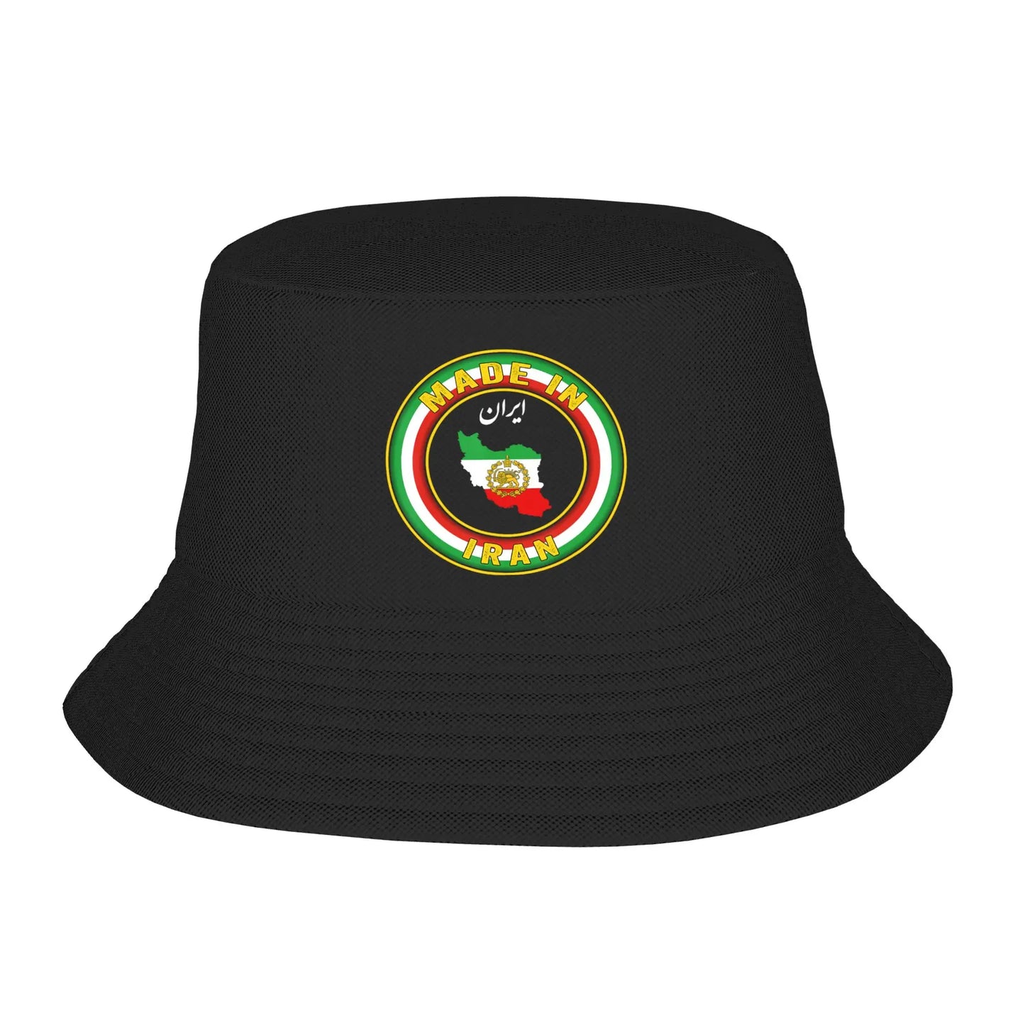 Iranian Make Iran Great Again Emblem Of Iran MIGA Bucket Hat