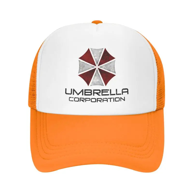 Umbrella Corporation Print Mesh Baseball Cap
