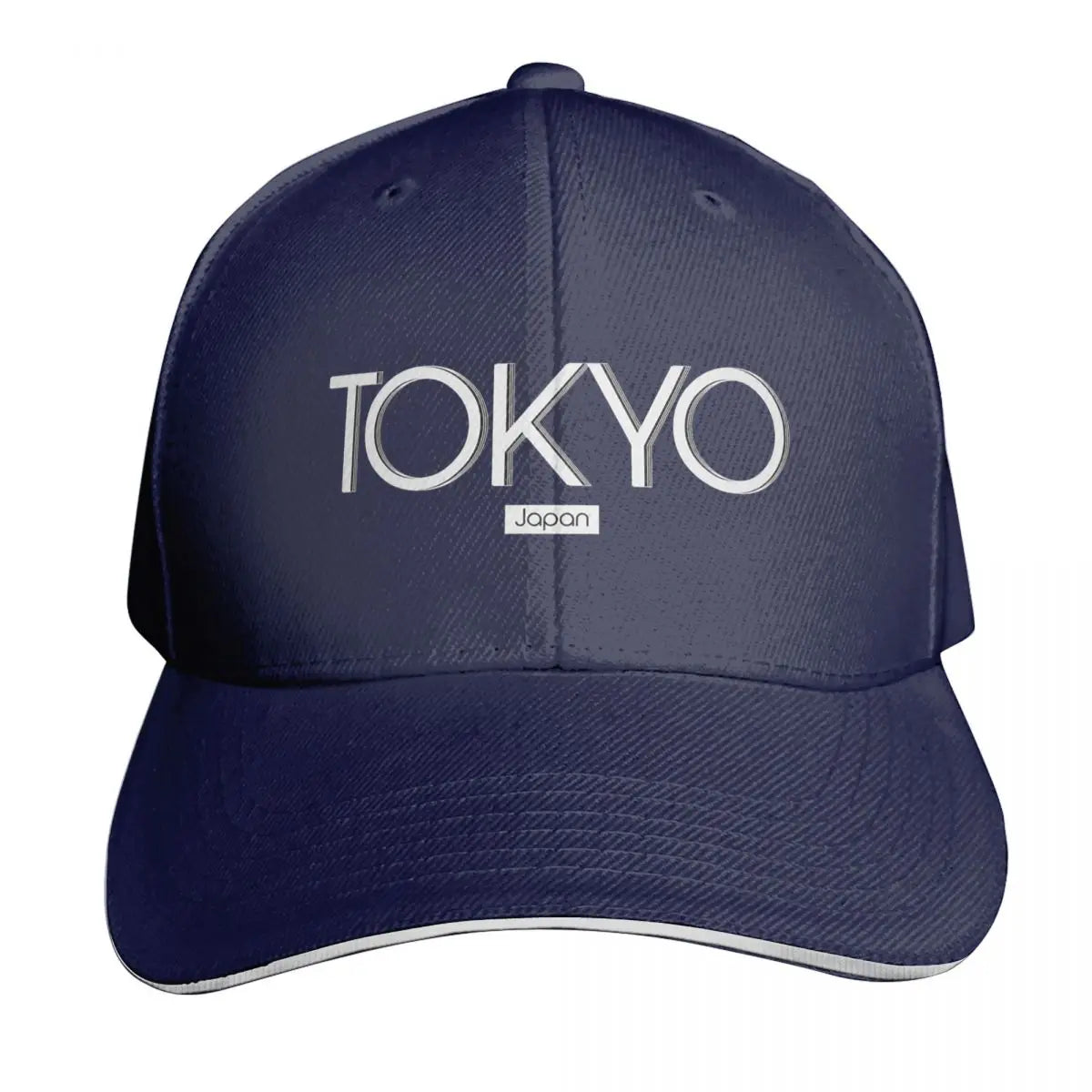Japan Tokyo City Letter Logo Cap Fashion Casual Baseball Caps