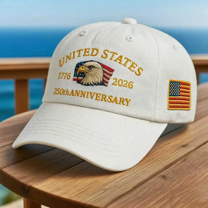 Flag USA Eagle Baseball Cap For Women Men