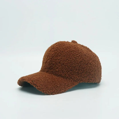 Winter Hats For Women Faux Fur Baseball Cap Female Outdoor