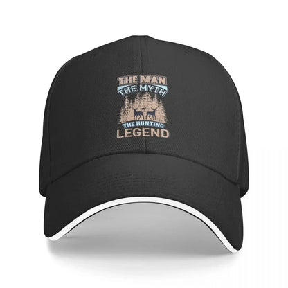 The Myth The Hunting Man Printing Baseball Cap