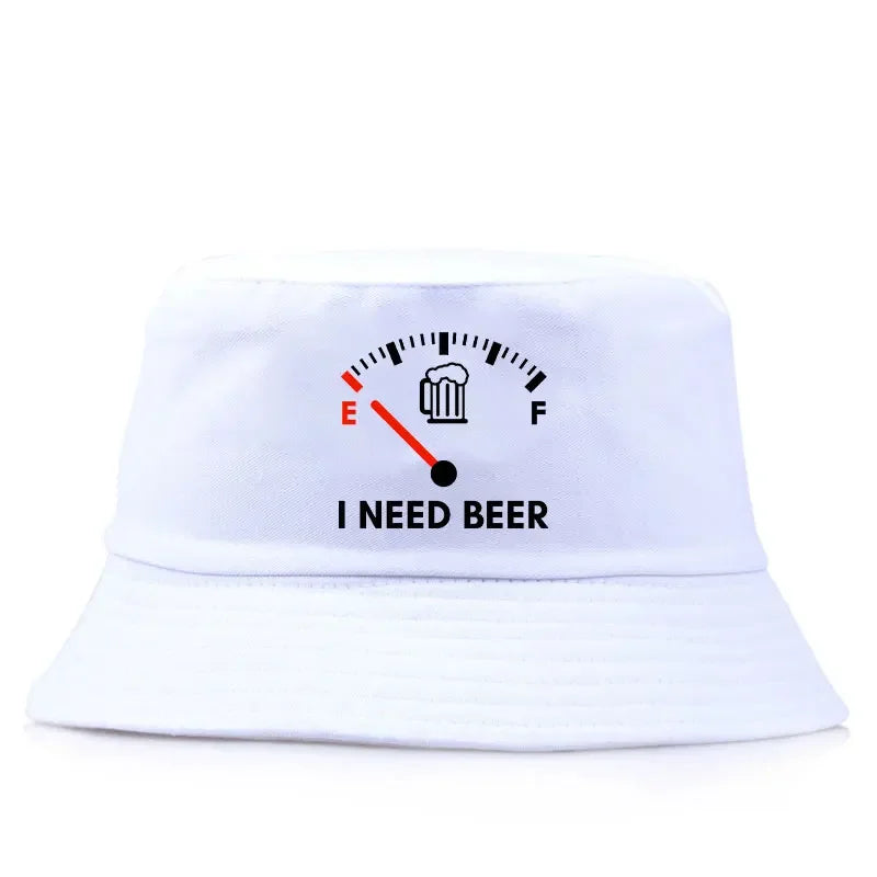 I Need Beer Reversible Bucket Hat For Woman Man