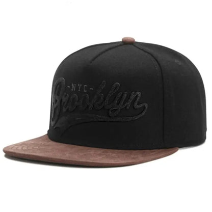 Unisex Brooklyn Embroidery Hip-hop Hats Baseball Caps Snapback Caps