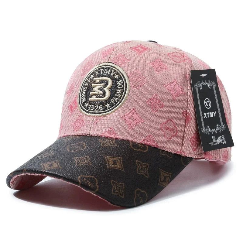 Summer High Quality Fashion Cotton Breathable Baseball Hat For Women Men