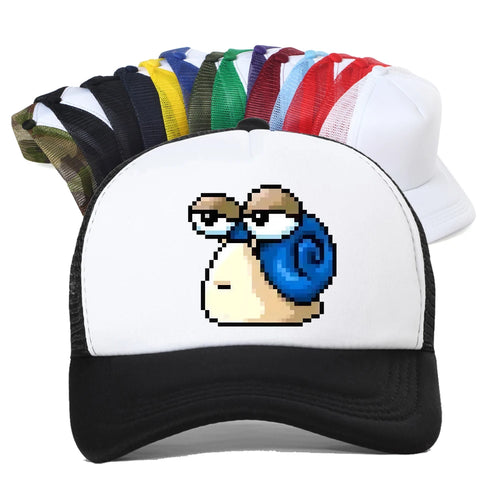 Harajuku MapleStory Kawaii Funny Printed Baseball Cap