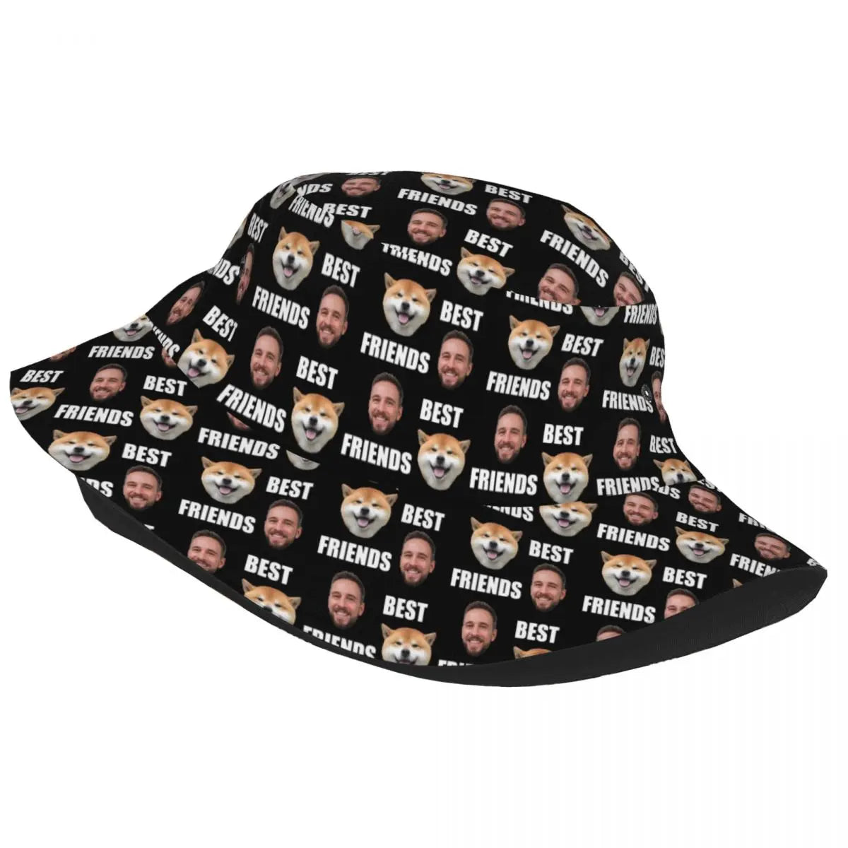 Personalized DIY Your Picture Bucket Hats for Unisex Summer Best Friends