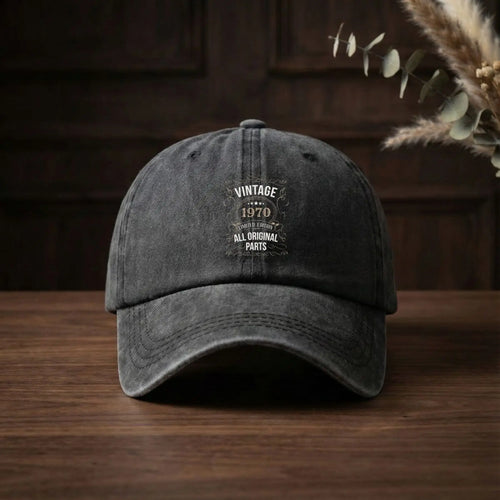 1970 Vintage Limited Edition Unisex Baseball Cap For Men & Women