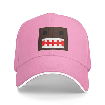 PIXEL Domo Kun Doll Face Sandwich Caps Baseball Caps
