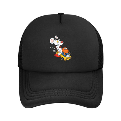 Adult Danger Mouse And Penfold Pulp Fiction Trucker Hat Baseball Caps