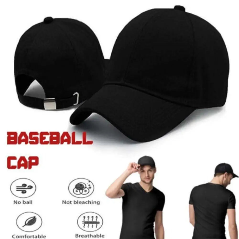 Unisex Cotton Baseball Cap Sports Cap Peaked Cap For Men Women
