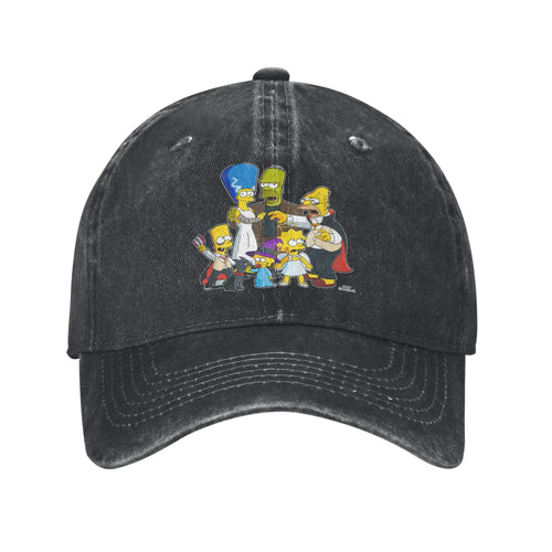 The S-simpson Family Treehouse of Horror Casual Baseball Cap