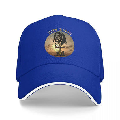 Baseball Caps Jesus Is Lord Bible Verse Awesome Graphic