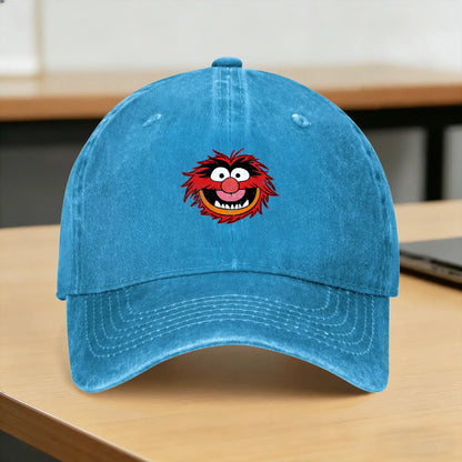 M-Muppets Animal Washed Baseball Cap
