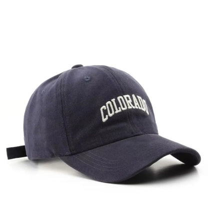 New Embroidered Letter Baseball Hat Sun Protection