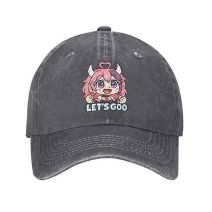 Baseball Cap Ironmouse VTuber Summer Fashion Baseball Caps