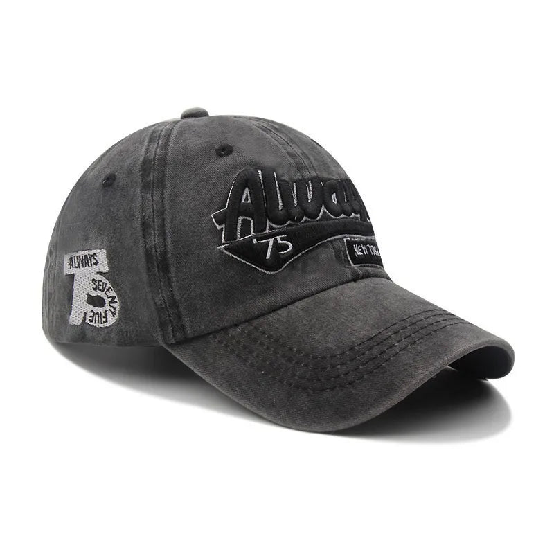 Simple And Fashionable Letter Embroidered Baseball Cap