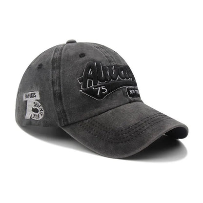 Simple And Fashionable Letter Embroidered Baseball Cap