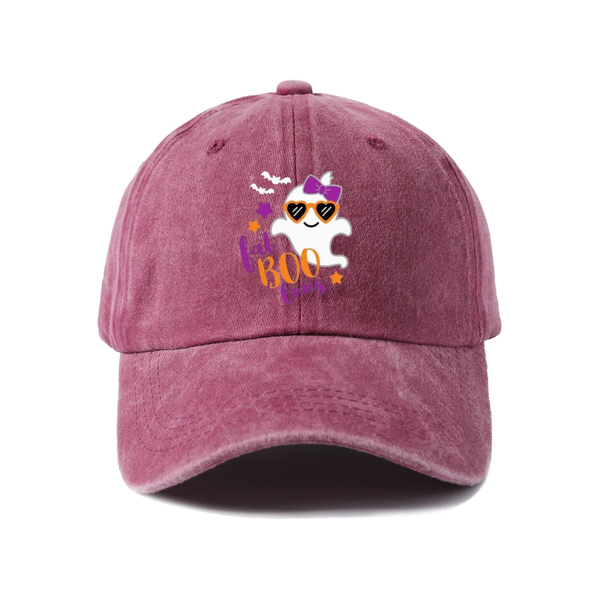 Cowboy Ghost Boo Graphic Baseball Cap