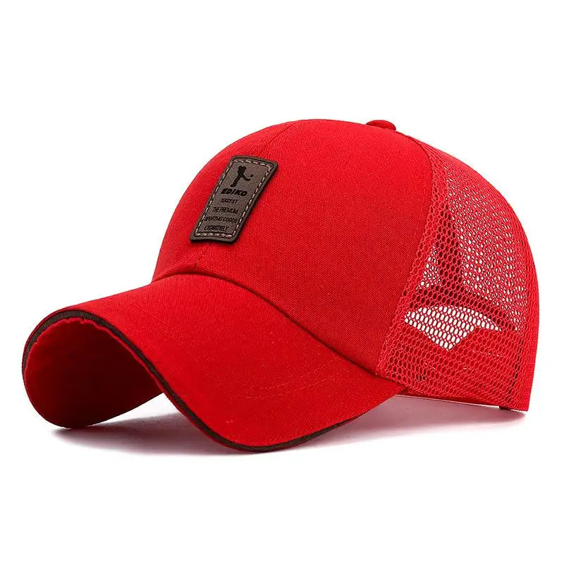 New Quick Dry Mesh Baseball Cap Outdoor Sports Breathable Hat For Men Women