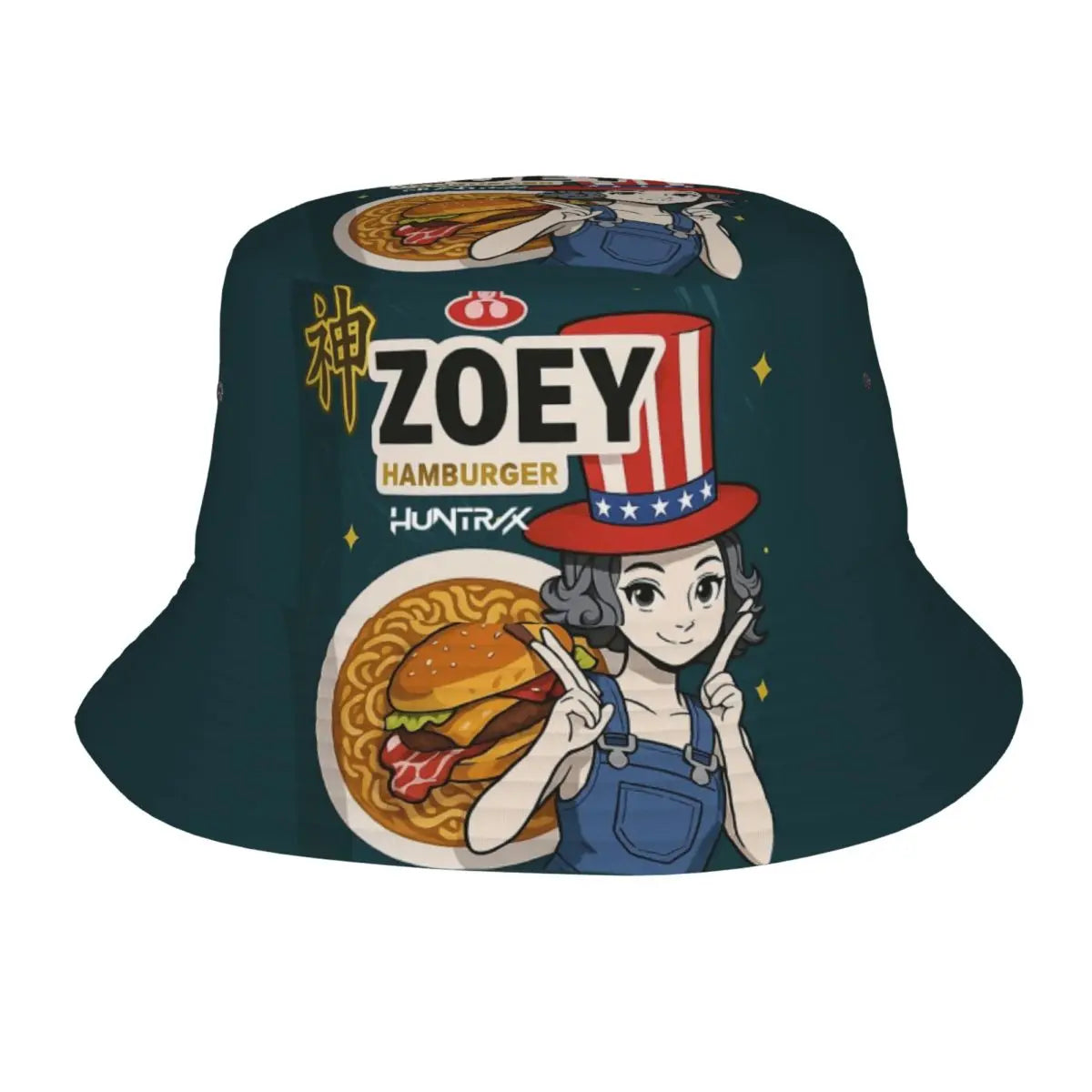 Travel Headwear Huntrix Girl Merchandise Bucket Hat Fashion Woman Sun Hat KPop Demon Hunters Panama Hat