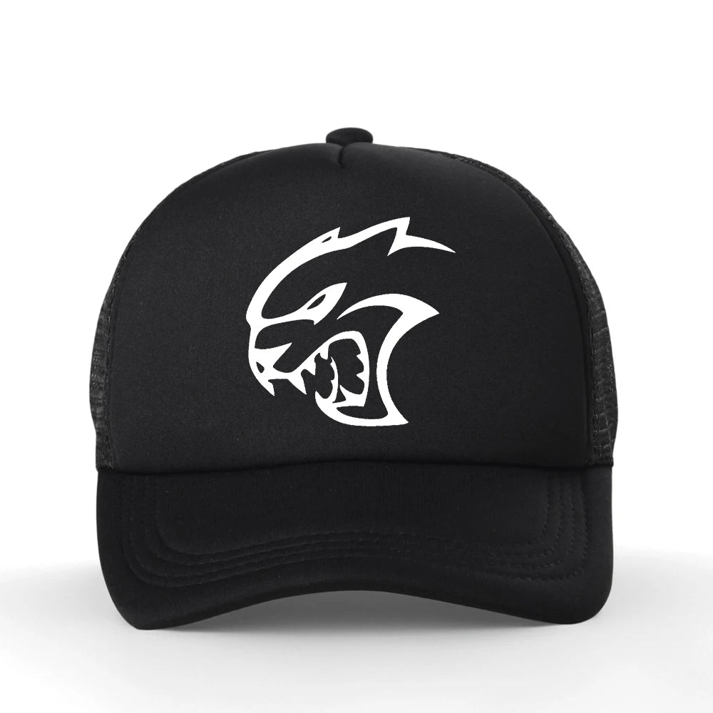 Hellcat Head Mesh Baseball Cap