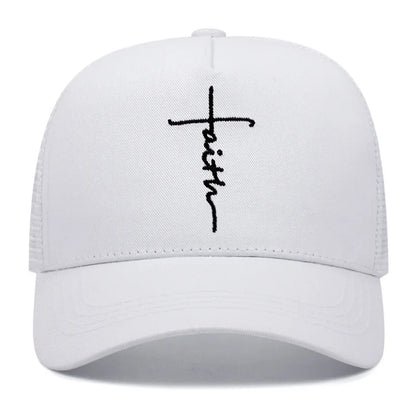 Casual Fashion  Faith Embroidery Baseball Cap