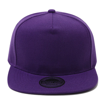 Fashion Unisex Baseball Cap Men Women Hip-Hop Flat-Brimmed Cap Snapback Cap