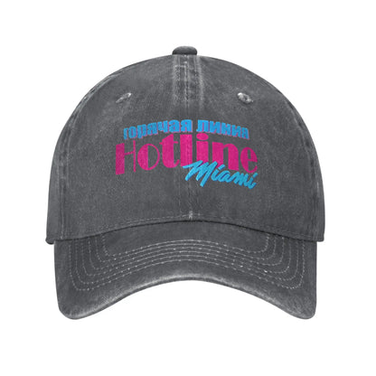 Hotline Miami Trucker Hats Outfits For Men Women Baseball Caps