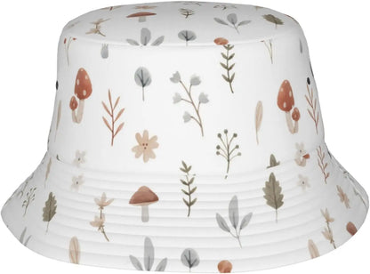 Colorful Mushroom Daisy Aesthetic Gift Mens Bucket Hat