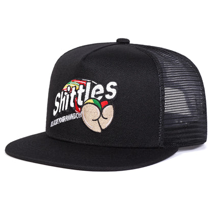 Unisex SHITTLES Embroidery Hip-hop Hat Snapback Cap