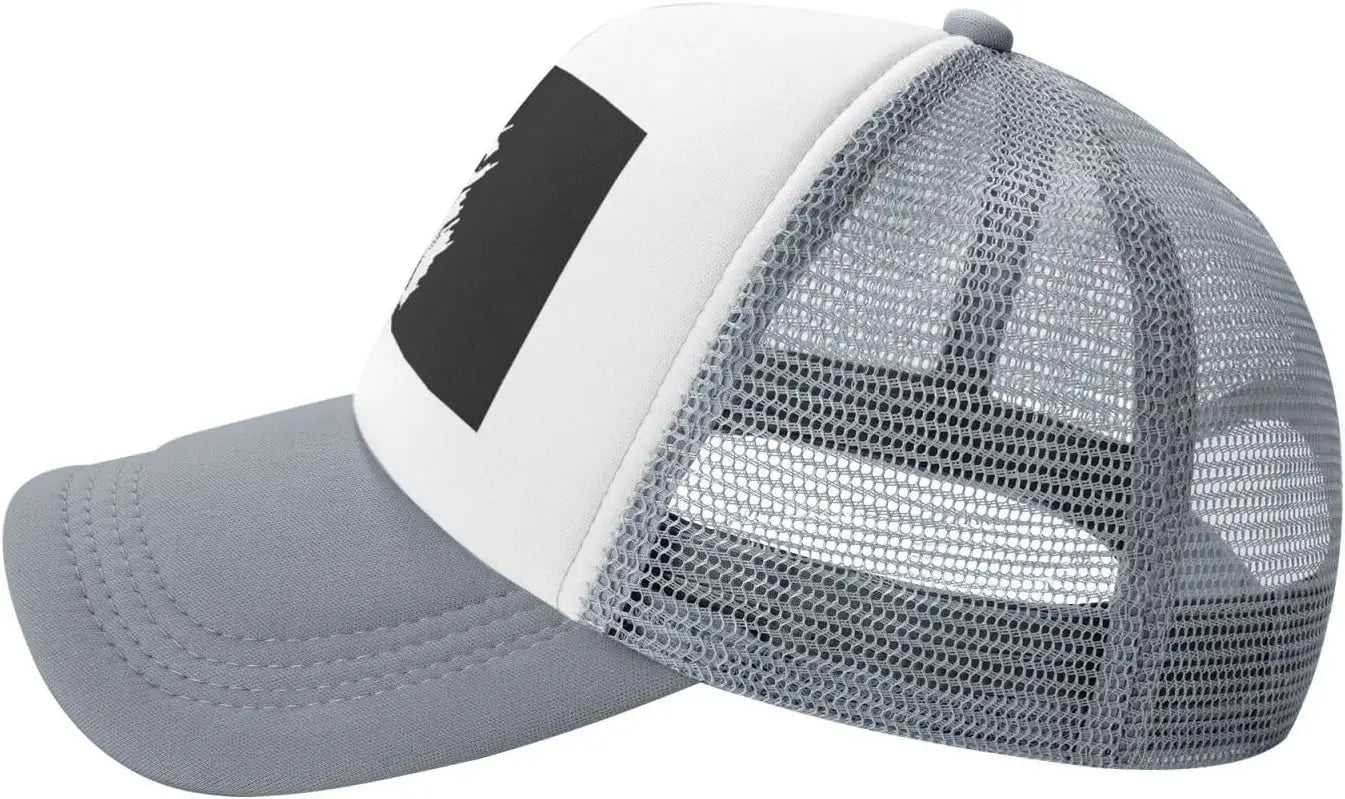 Distressed Cross Graphic Baseball Hat