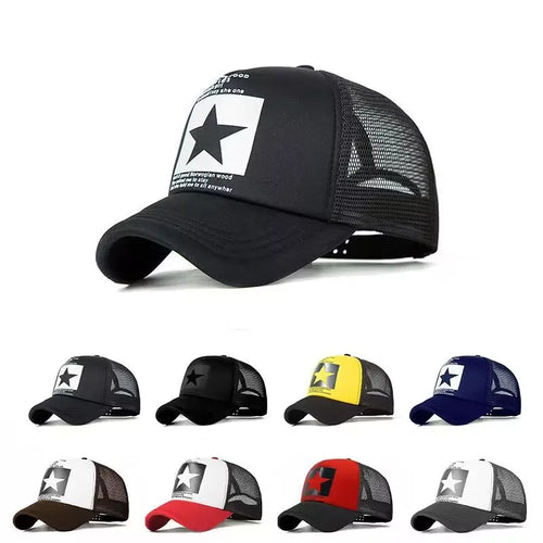 Fashion Spring Baseball Cap Snapback Mesh Hats Hip Hop Caps Cool Men Caps Female Outdoor