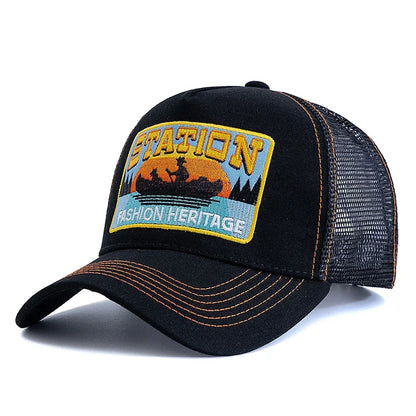 New Style Summer Fishing Cap Breathable Mesh Baseball Hat Men Women